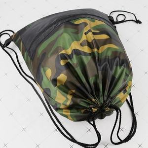 Custom Unisex Large Capacity Softback Gym <b>Drawstring</b> <b>Backpack</b> Soft Handle Interior Zipper Pocket - Product Image 2