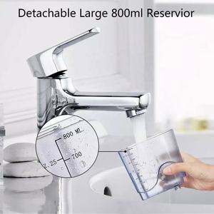 HF-8 H2ofloss 800ML Electric Tooth Cleaner Large Capacity Dental Irrigator IPX7 Waterproof 6 Modes Oral <strong>Water</strong> <strong>Flosser</strong> 12 Nozzles - Product Image 5