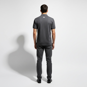 Polo de Algodón Grueso de 230g para Hombre, Tela Resistente, Calidad Premium, Logotipo Personalizado, Camiseta Polo al por Mayor, Prenda sin Estampado - Product Image 2