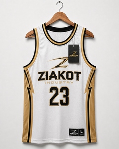 Maillot de basket-ball authentique rétro blanc et bordeaux personnalisé, le plus vendu en gros directement de l'industrie - Product Image 6