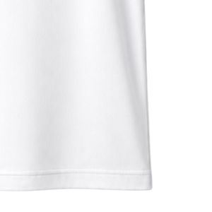 เสื้อบาสเก็ตบอลปักโลโก้ JJ สีขาว แบบไม่มีแขน คอวี แต่งขอบสีน้ำเงิน สำหรับชุดทีมหญิง - Product Image 6