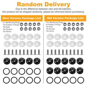 ชุดอุปกรณ์ยึดและคลิปล็อครถยนต์ 5 ชิ้น แบบปลดเร็ว สำหรับกันชนหน้าและหลัง ฝากระโปรงท้าย และฝาครอบบังโคลน - Product Image 3