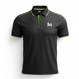 เสื้อโปโลใยไผ่ผู้ชาย ป้องกันแบคทีเรีย ระบายอากาศได้ดี เนื้อผ้านุ่ม เสื้อยืดโปโลรักษ์โลก คุณภาพสูง เสื้อผ้าผู้ชาย - Product Image 1