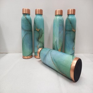 Botella de Agua de Cobre de Primera Calidad en Venta, Compre a Precio de Mayoreo en Proveedor de Pedidos al por Mayor en India - Product Image 2