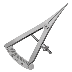 Calibrador Castroviejo de 3.5″ Recto, 0–20 mm, Instrumento de Medición Quirúrgico Graduado, Herramienta Oftálmica de Precisión de Acero Inoxidable - Product Image 2