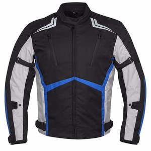 Veste de moto de qualité professionnelle en Cordura, personnalisable avec le nom et le logo de l'équipe, vêtements de sport, veste de course unisexe, imperméable. - Product Image 1