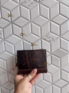 Recién llegado, billetera Unisex de cuero Real, billetera elegante con múltiples bolsillos, billetera de cuero genuino, gran oferta, forro de bolso, soporte para efectivo - Product Image 2