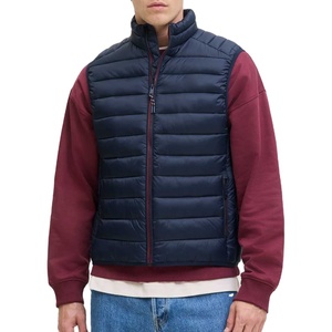 Vestes matelassées unisexes tendance 2025 pour le travail, personnalisables OEM, en toile imperméable, avec logo sur mesure - Product Image 1