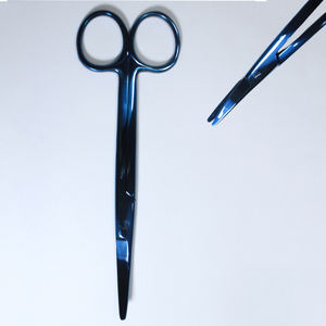 กรรไกรโค้งสแตนเลสสตีล 14-17 ซม. คุณภาพดีที่สุด สำหรับการผ่าตัด ชุดเครื่องมือผ่าตัดทั่วไป ได้รับการรับรองมาตรฐาน CE - Product Image 1