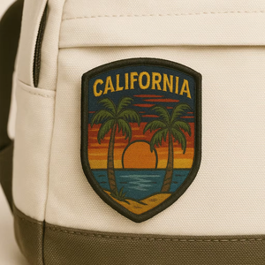 Hot Selling Custom Machine Embroidery Souvenir Patches | Travel Badge Gifts | Bulk <b>Iron</b>-On/<b>Velcro</b> Emblems for Events,Shops&Tours - Product Image 3