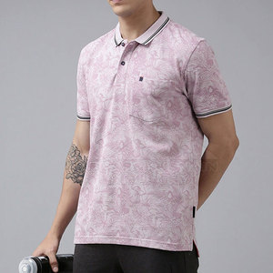 เสื้อโปโลพิมพ์ลายแบบซับลิเมชั่นสั่งทำ OEM ขายส่ง เสื้อโปโลซับลิเมชั่นผู้ชาย ระบายอากาศได้ดี เหมาะสำหรับใส่ลำลองในฤดูร้อน - Product Image 4