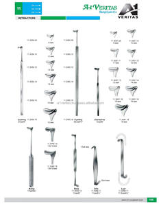 Retractores Quirúrgicos Verdes para Tiroides y Venas, Instrumento de Acero Inoxidable para Retracción y Trituración de Venas |   Kit de sutura, instrumento médico - Product Image 6