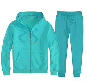 Chándal informal de invierno para hombre, 100 % algodón, ligero, ecológico, para actividades al aire libre, con cremallera, transpirable y ligero. - Product Image 1