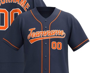 Jersey de Béisbol Personalizado con Logotipo Impreso en 3D, Bajo MOQ, para Jóvenes, Cómodo, con Nombre del Equipo y Estampado Sublimado - Product Image 2