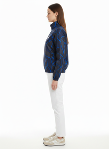 Chaqueta cortavientos verde transpirable con bolsillos con cremallera para mujer, forro polar, cremallera completa, para otoño, senderismo, actividades al aire libre, abrigo. - Product Image 3