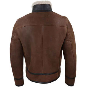 Chaquetas de Cuero de Oveja Genuinas para Hombre a Precio de Mayoreo, Chaqueta de Moda de Piel de Oveja para Hombre al Mejor Precio - Product Image 4