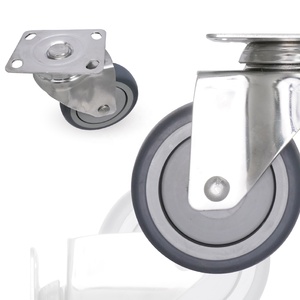 Con Lăn Bánh Xe Đồ Chơi Bằng Thép Không Gỉ Hạng Nặng Công Nghiệp <span class=keywords><strong>4</strong></span> Inch - Product Image 1