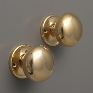 Paire de poignées de porte de style victorien traditionnel, serrure à mortaise de style antique, quincaillerie vintage - Product Image 4