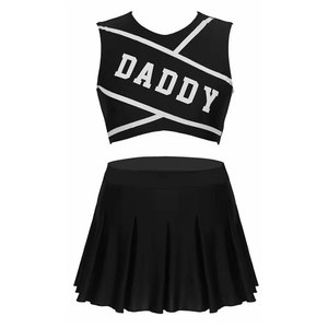 Uniforme de cheerleading pour femmes sur mesure, meilleur design - Best-seller, polyester de haute qualité, imprimé par transfert thermique, Econex Sports - Product Image 2