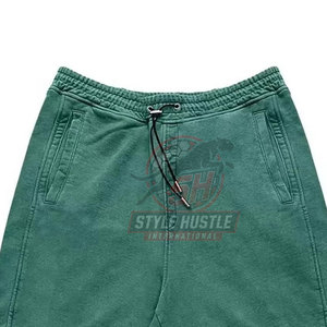 Pantalones Cortos Casuales Cómodos y Ligeros con Lavado Ácido para Hombre, Ideales para Correr y Estilo Urbano - Product Image 4