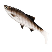 Leurre souple bionique de 150 mm, 36 g, imprimé écailles 3D, queue à ailettes, pour la pêche au trolling en eau salée et douce, idéal pour la pêche au gros gibier