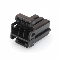 Connecteur automobile en cuivre à 3 broches, 3 voies, non étanche IP67, adaptateur 12V 5A, fiche de faisceau de câbles pour éclairage intérieur et capteur de stationnement
