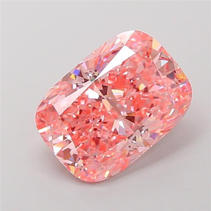 Diamante de Laboratorio Rosa Intenso de 5.06 Ct, Corte Cojín, Certificado IGI, VS1, Pulido EX, Diamante Suelto para Joyería Fina - Product Image 1