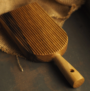 Wood Gnocchi Board Custom Made new Crafts With Ribbed Surface <b>Pasta</b> Tool For Making Gnocchi Wooden Gnocchi Board - Product Image 5