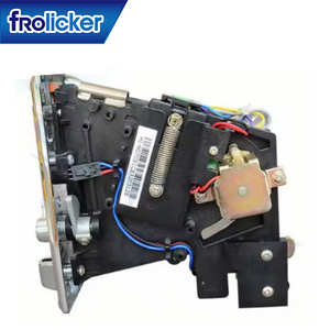 เครื่องรับเหรียญ FRO DC 12V 18-33 มม. เส้นผ่านศูนย์กลางเหรียญ 1.2-3 มม. ความหนา ไต้หวัน FRO-39 สีดำ+สีเทา เครื่องคัดเหรียญ - Product Image 3