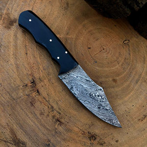 Cuchillo Táctico Plegable de Acero de Damasco Más Vendido, para Caza y Camping al Aire Libre, de Alta Calidad, OEM, con Mango de Madera Personalizable - Product Image 2