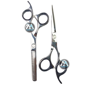 Votre Logo japonais 440C acier professionnel ciseaux de coupe de cheveux ciseaux amincissants pour Salon de coiffure ciseaux ciseaux de coiffeur - Product Image 1