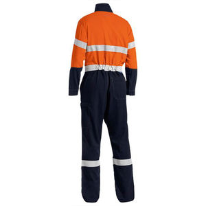 Combinaison de travail haute visibilité imperméable de haute qualité à la mode pour hommes, en tissu Spandex lavable et personnalisable - Product Image 4