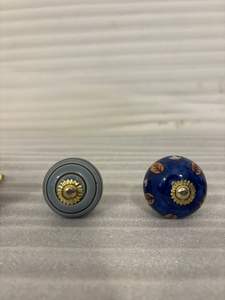 Tiradores de Cerámica Pintados a Mano, Pomos Decorativos para Gabinetes, Manijas Artísticas Únicas para Muebles, Pomos de Cerámica Premium - Product Image 4