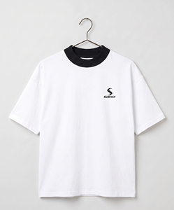 เสื้อยืดคอกลมชายสีขาวแต่งขอบสีดำ |   เสื้อเชิ้ตพรีเมียมผ้าฝ้าย 100% 240 GSM SUBHAY รุ่นซัมเมอร์ ทรงโอเวอร์ไซส์ หนานุ่ม - Product Image 1