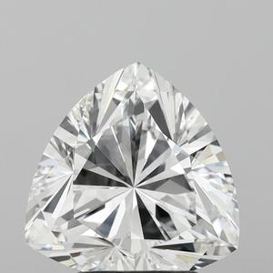 เพชรทรงสามเหลี่ยม 3.00 กะรัต เพาะเลี้ยงในห้องปฏิบัติการ คุณภาพ E VS1 รับรองโดย IGI เพชรเม็ดเดี่ยวสำหรับแหวนหมั้น เครื่องประดับเพชรคุณภาพสูง ทำด้วยมือ - Product Image 1