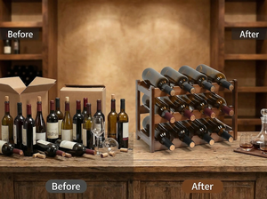 wine <b>rack</b> high end branding product wine <b>rack</b> luxury positioning item wine <b>rack</b> premium positioning <b>rack</b> - Product Image 3