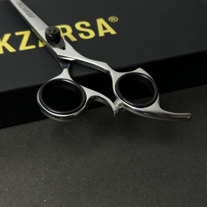 Left Handed Sharp Blade Hair Cutting <b>Tools</b> Barber <b>Shears</b> Premium Quality Steel Material Made Barber Scissor For Salon Use - Product Image 4