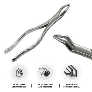 Kit Básico de Extracción Dental, Exodontia, de 6 Piezas, Instrumentos de Cirugía Oral de Acero Inoxidable para Extracción de Dientes - Product Image 4