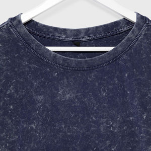 T-shirt Homme Oversize 230G Vintage Délavé Effet Acide et Pierre, 100% Coton, Style Décontracté Streetwear - Product Image 6