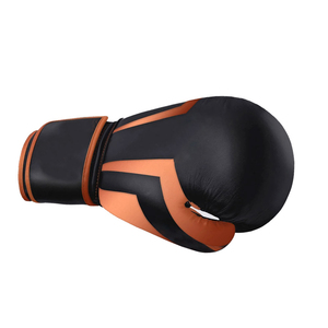 Guantes de Boxeo Profesionales Portátiles de Cuero PU, Transpirables, con Cordones, Dedos Completos, Agarre Ajustable para Entrenamiento - Product Image 5