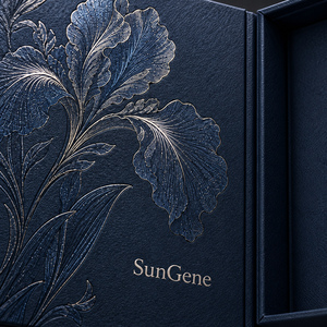 กล่องใส่หนังสือแบบกำหนดเองสีน้ำเงินอินค์บลู น็อคทูร์น สำหรับขวดน้ำหอมทรงสี่เหลี่ยมหนึ่งขวด - Product Image 4