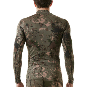 Camiseta de compresión de manga larga con capucha, anti-UV, ecológica y de alta calidad para MMA y BJJ, transpirable y que absorbe el sudor, ideal para peleos. - Product Image 6