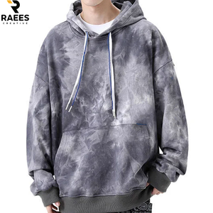 Pull-over Homme Streetwear Oversize de Haute Qualité, Grammage Lourd, Effet Délavé, Usé, Vieilli, Personnalisé, Style Vintage, Lavage Acide - Product Image 4
