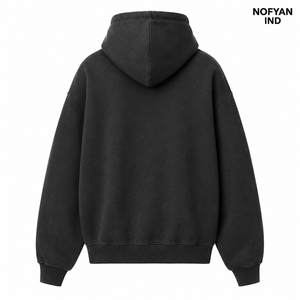 Fabricant de sweats à capuche surdimensionnés personnalisés OEM, sweats en coton lourd French Terry, streetwear, marque privée - Product Image 2