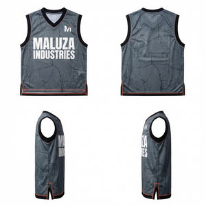 Uniforme de Baloncesto Sublimado de Alto Rendimiento, Conjunto de Camiseta Personalizada con Patrón de Equipo, Ropa Deportiva Transpirable para Entrenamiento - Product Image 6