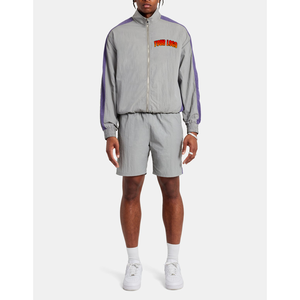 Conjunto Deportivo Cortavientos Ecológico Personalizado de Dos Piezas con Pantalones Cortos Unisex de Nailon Transpirable y Resistente al Viento - Product Image 4