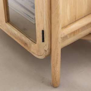 Vitrina alta Vandana Grand Falcon de madera de mango - Product Image 3