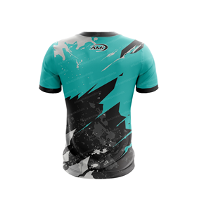 เสื้อเบสบอลแบบกำหนดเอง เสื้อซอฟต์บอล พิมพ์ลายตามสั่ง ชื่อและหมายเลขของคุณเอง คอกลม แขนสั้น โพลีเอสเตอร์ 100% ระบายอากาศได้ดี สำหรับผู้ชาย - Product Image 3