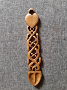 Cucharas de Madera Ecológicas de Diseño Moderno con Mango Largo para Mezclar, Hornear, Servir Té, Miel y Café - Product Image 3