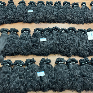Oferta al por Mayor 2026, Extensiones de Cabello Natural Ondulado de Doble Trama, Cabello Humano Vietnamita Virgen de Proveedores de Fábrica - Product Image 2